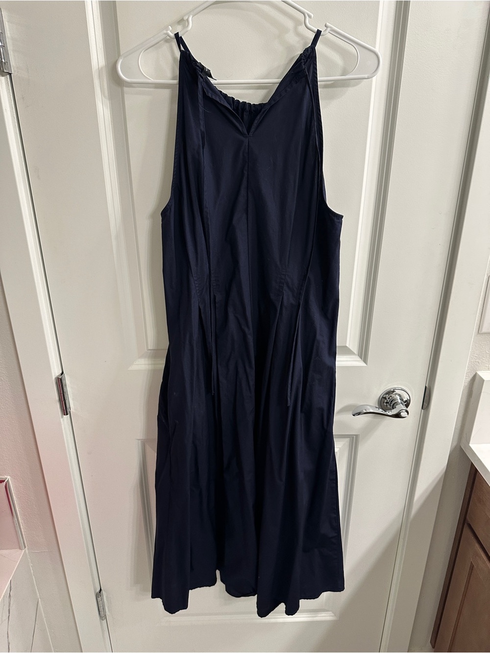 Banana Republic Navy Sleeveless Maxi Dress - women’s 12 - Picture 7 of 10